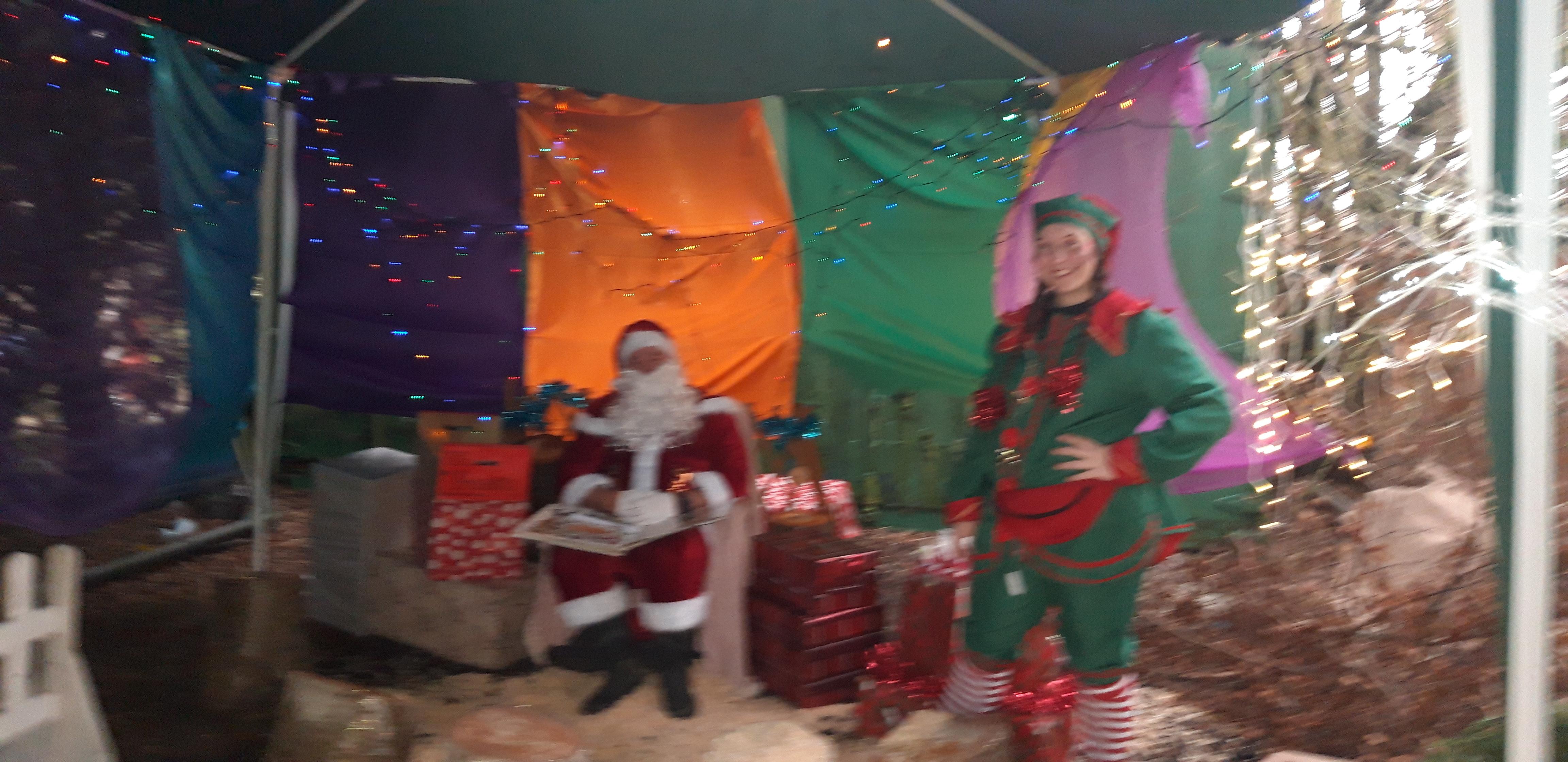 Santa Claus is coming to town....