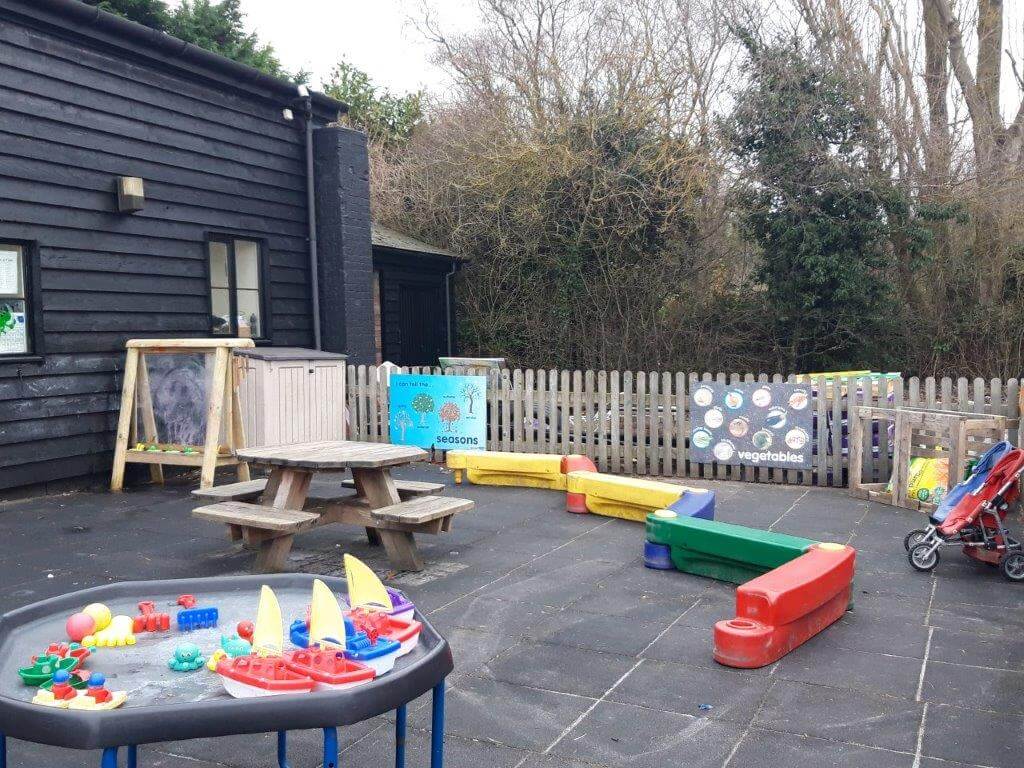 outside play area